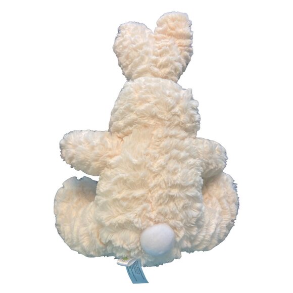 Fluffy Plush Bunny With Big Eyes & Pink Nose - The Huggable Fuzzball - Picture 5 of 9